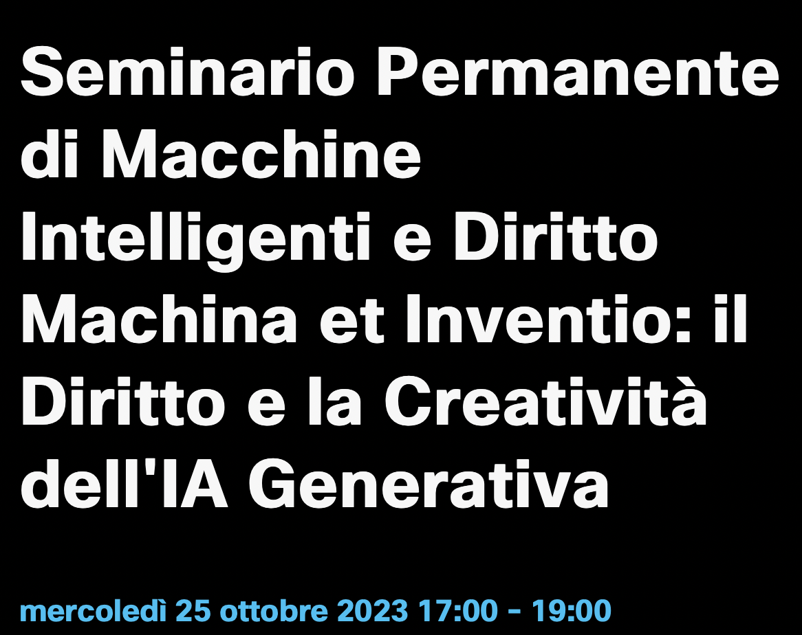 Machina et Inventio: il Diritto e la Creatività dell’IA Generativa